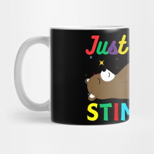 JUST LET ME STIM BEAR Mug